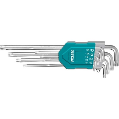 Total L-kľúče TORX predĺžené sada 9ks THT106392