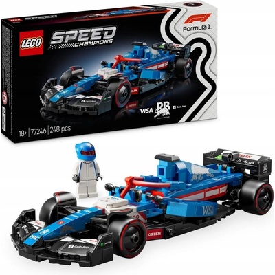 LEGO® Speed Champions 77246 Pretekárske auto Visa Cash App RB VCARB 01 F1