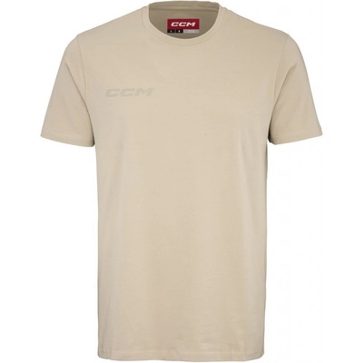 CCM tričko CCM Core SS Tee béžové