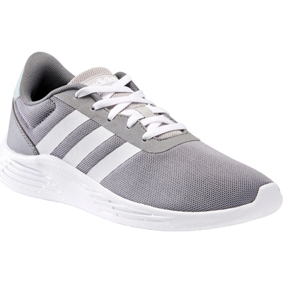 adidas etská obuv Lite Racer na športovú chôdzu sivá