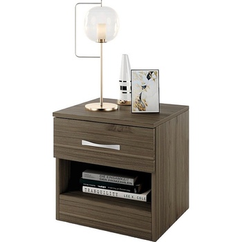 IRIM Нощно шкафче Сити 3007 орех адмирал