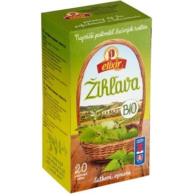 Elixír Bio žihľava dvojdomá bylinný čaj 20 x 2 g