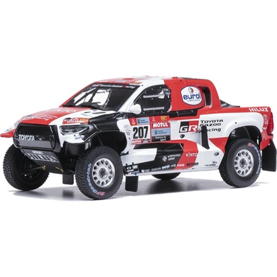 Ixo Toyota GR DKR Hilux 207 de Villiers/Murphy Dakar 2022 Models 1:43
