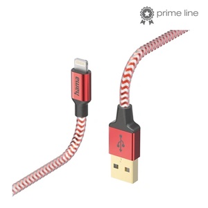 Hama 00201554 КАБЕЛ ЗА ДАННИ СВЕТЛИНА "РЕФЛЕКТИВЕН" 1, 5 м, ЧЕРВЕН (00201554)