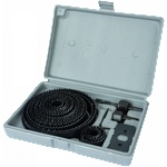 BOLTER Комплект боркорони Bolter XG53356 за дърво и гипсокартон, 23 части