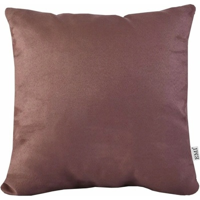 EMI Vankúš hnedý semiš 40x40