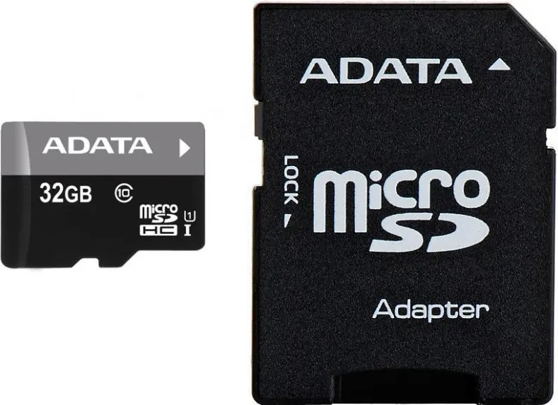 ADATA microSDHC 32GB C10/U1/UHS-I AUSDH32GUICL10-RA1