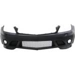 Предна броня за Mercedes C-Class W204 (2007-2011) sedan / combi - AMG look - без халогени и без отвори за парк