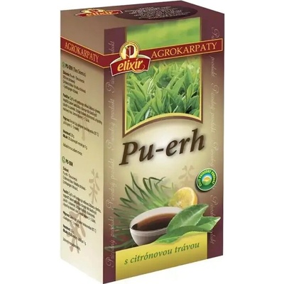 Agrokarpaty PU ERH Bylinná citrónová chuť čaj 20 x 1 g
