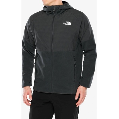 The North Face Glacier Heavyweight Full Zip HD asphalt grey/tnf black