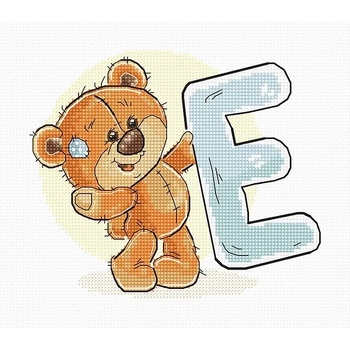 Luca-S Буква " e" - гоблен със схема b1206