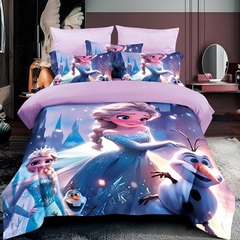 EmonaMall Детско спално бельо 3D (реално изображение) EmonaMall, 6 части - Модел S18789 (S18789-4444e7)