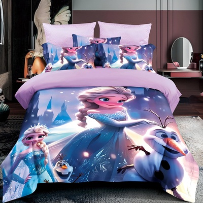 EmonaMall Детско спално бельо 3D (реално изображение) EmonaMall, 6 части - Модел S18789 (S18789-4444e7)