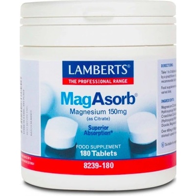Lamberts MagAsorb Magnesium 180 tablet