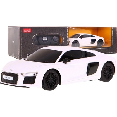 Rastar Audi R8 rádiom riadený model 1:24 2,4 GHz – červený RTR