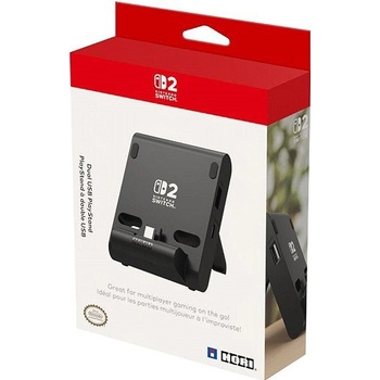 HORI Dual Playstand stojan Nintendo Switch 2 černý