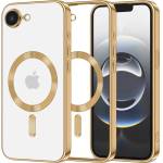 Techsuit - Луксозен Crystal MagSafe - iPhone 16e - Златен (KF2346400)