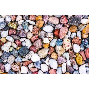 DIMEX ART s. r. o Флизелинов фототапет цветни камъчета 375 x 250 см