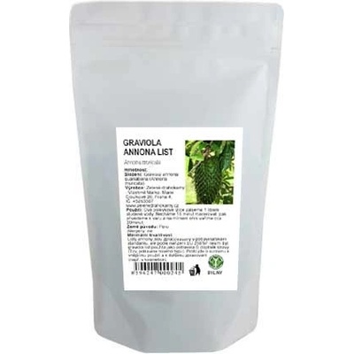 Zelené Drahokamy Graviola Anona Muricata list bylinný čaj 100 g