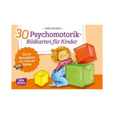 30 Psychomotorik-Bildkarten für Kinder