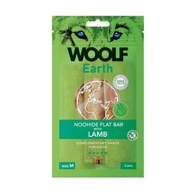 WOOLF Earth poh. NooHide M Flat Bar Lamb 90 g