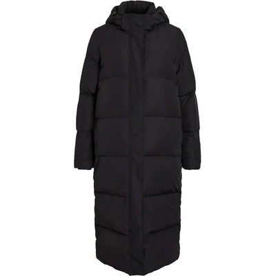 VILA Палто Vila Stari Long Down coat - Black (Black Beauty)