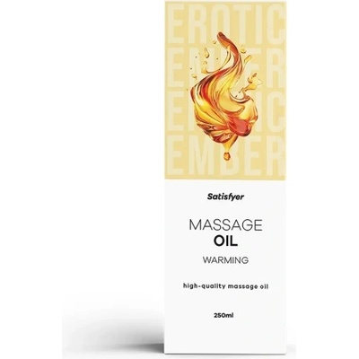Satisfyer Загряващо масажно олио Satisfyer Warming Oil 250 мл
