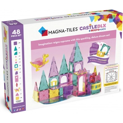 MAGNA-TILES Hrad DLX 48 ks – Zboží Dáma