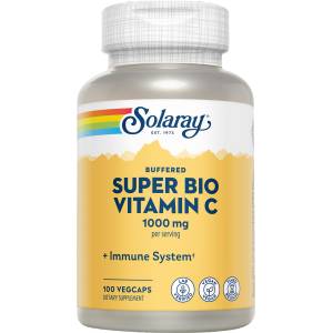 SOLARAY Super Bio Vitamin C - 100 вег. капсули
