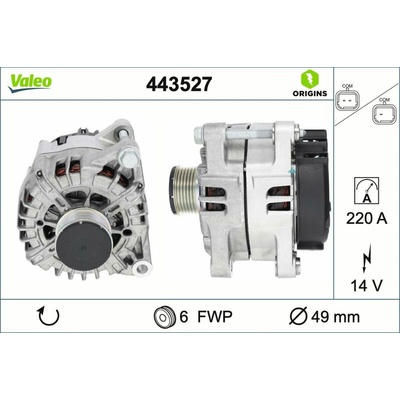 Generátor VALEO 443527