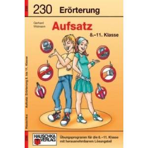 Erörterung. Aufsatz 8. -11. Klasse, A5-Heft | Gerhard Widmann (2009)