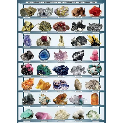 EuroGraphics Minerály Minerals 1000 dílků