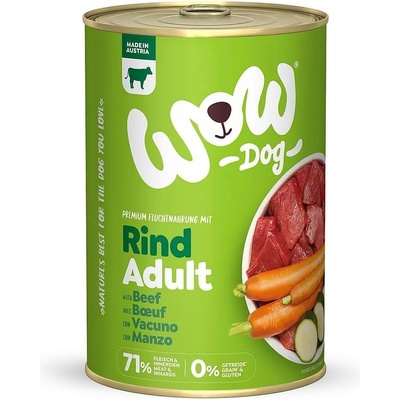 WOW Dog - Консерви за кучета различни видове 400 гр