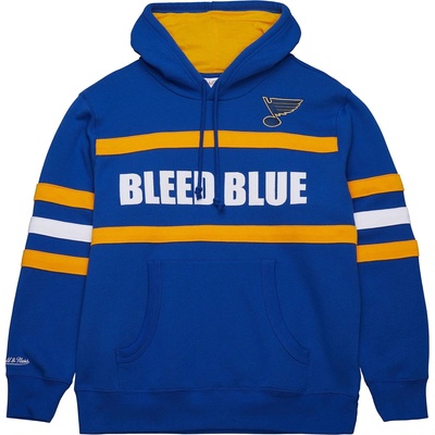 Mitchell & Ness pánska mikina St. Louis Blues Head Coach Hoodie Current Logo