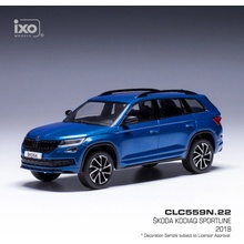 IXO Škoda Kodiaq Sportline 2018 Modrá 1:43