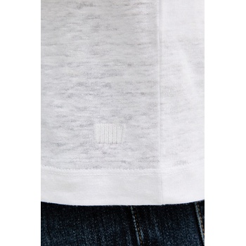 BOSS тениска с яка мъжка ленена boss x david beckham (50560534)