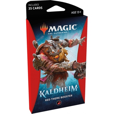 Wizards of the Coast Magic The Gathering Kaldheim Theme Booster Red