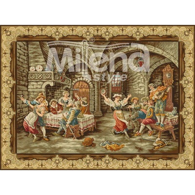 Milena Style Кръчмата - гоблен със схема конци Ariadna 1: 4