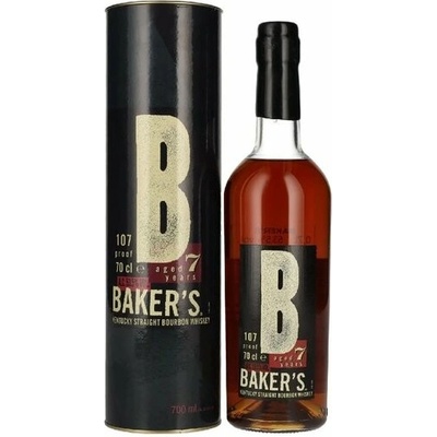 Bakers 107 Proof Bourbon 53,5% 0,7 l (tuba)