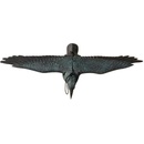MagicHome Plašič vtákov, vrana čierna, letiaca 80 x 11 x 45 cm