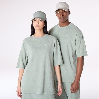 New Era triko Towelling Oversized Tee Mint Green