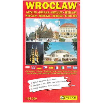 Wroclaw plán města 1:20 000 - Ekograf