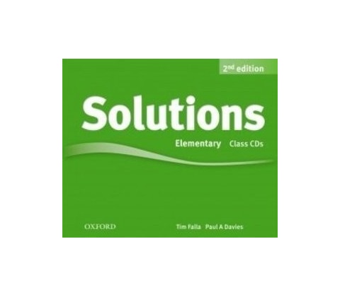 olutions Elementary 2nd Edition Class CD