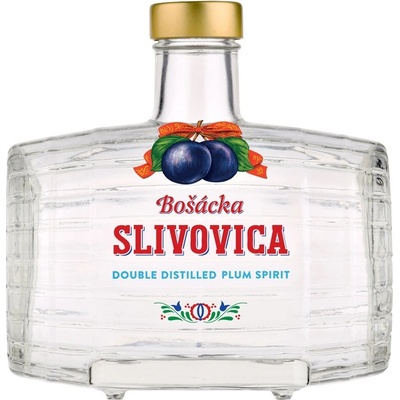 Bošácka Slivovica Súdok 52% 0,5 l (čistá fľaša)