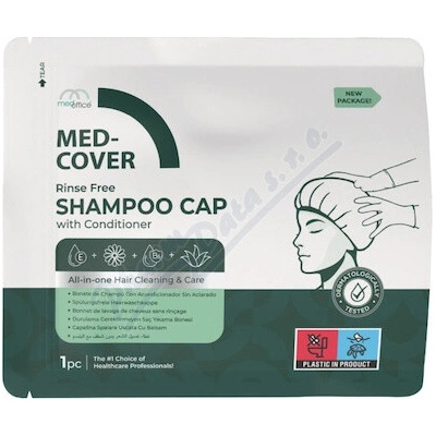 MED-COVER Rinse Free Shampoo Cap With Condit.1ks
