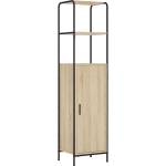 vidaXL Висок шкаф Дъб сонома 40 x 33 x 161 см Инженерна дървесина (8013867)