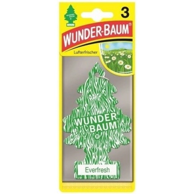 Wunder-Baum Ароматизатори за кола борче wunder-baum everfresh 3бр (7612720752942)