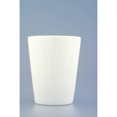 Český Porcelán Dubí Pohárik Bohemia 200g White design prof. arch. Jiří Pelc 250 ml