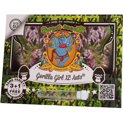 Sweet Seeds Gorilla Girl XL AUTO semienka neobsahujú THC 100 ks