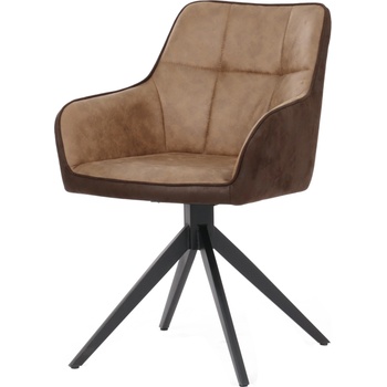 Bogdan Furniture Europe Стол К-346 камел/кафяво/черно